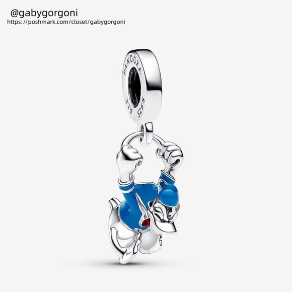 Pandora Disney Donald Duck Dangle Charm - Picture 1 of 6